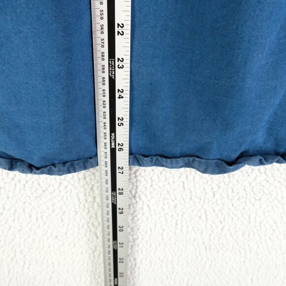 Mott And Bow Shirt Mens Medium Blue Button Down Long Sleeve Casual - Picture 4 of 8